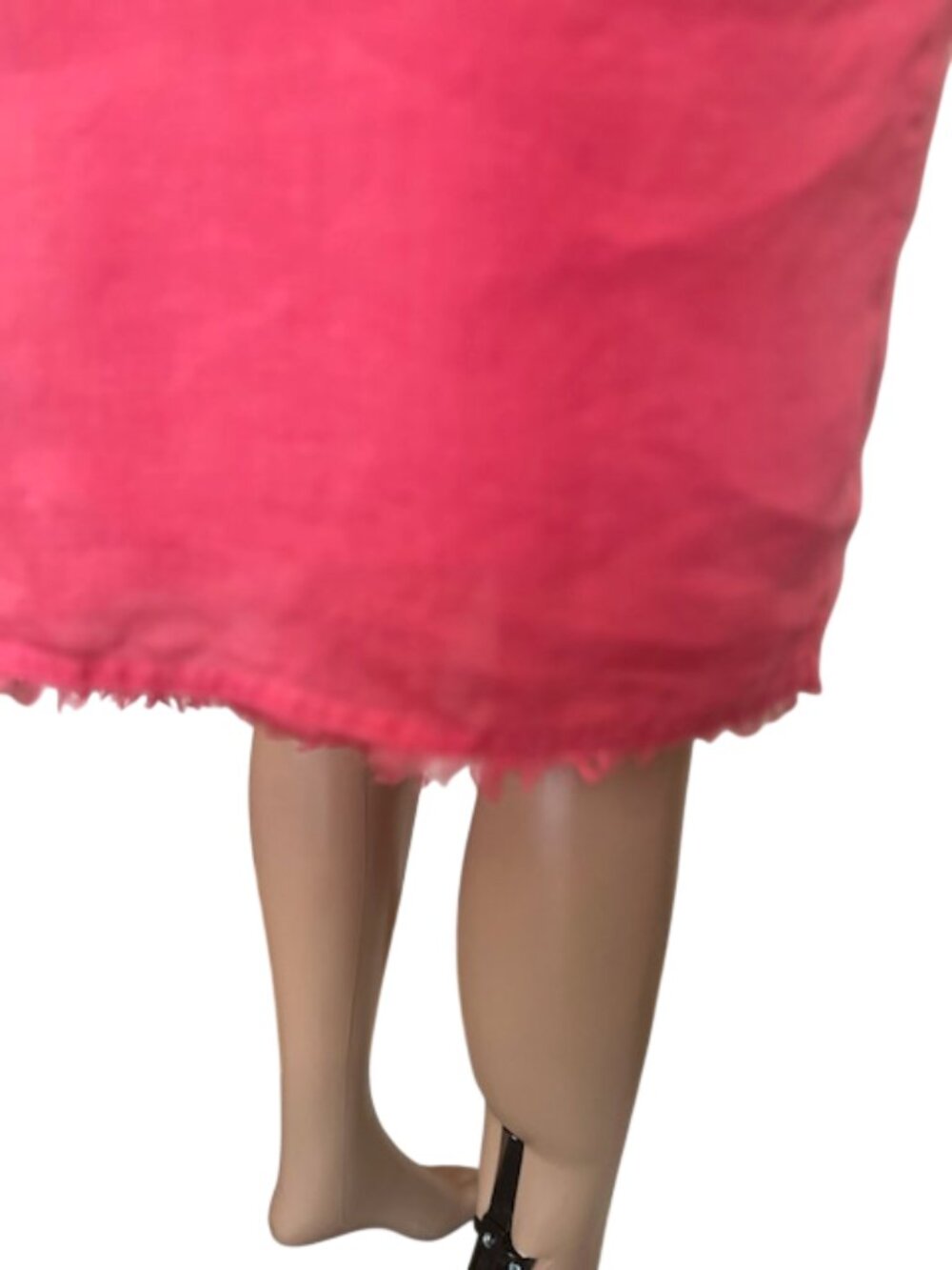 Tommy Bahama 100% Linen Dress Coral Resort Wear Women's Large - Picture 3 of 5